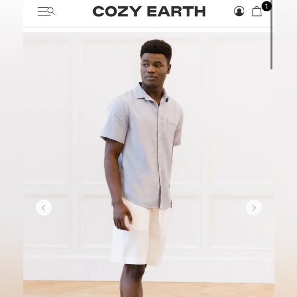 Cozy Earth Button up - Picture 3 of 4